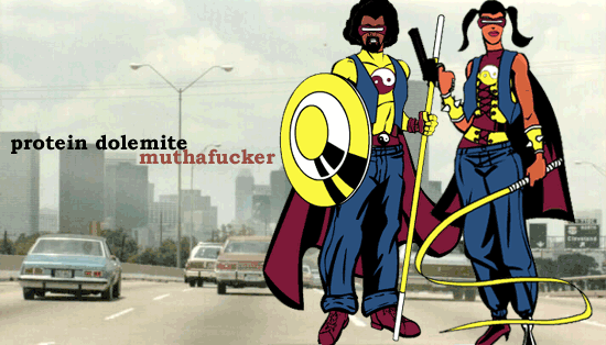 By day, I'm mind-mannered former running back, Marcus Allen...